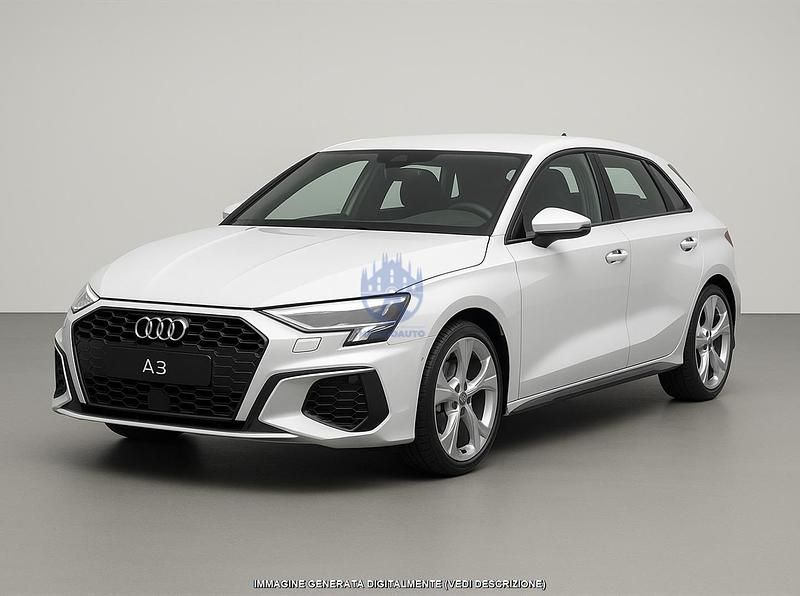 Usata Audi A3 Sportback S-Line 150 CV (110 kW) 2023 Bianco Utilitaria