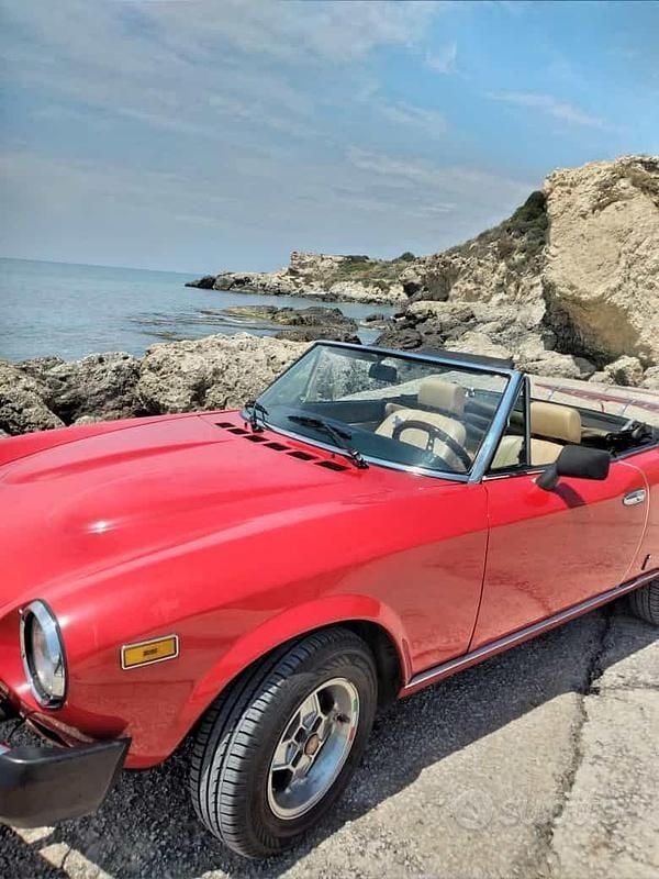 Usata Fiat 124 1981 Rosso Berlina