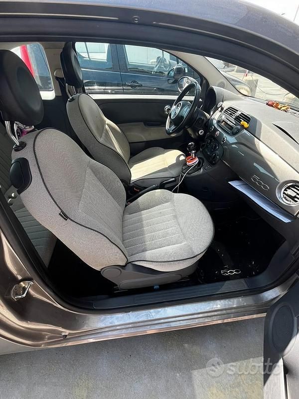 Usata Fiat 500 Lounge 69 CV (50 kW) 2013 Grigio Berlina