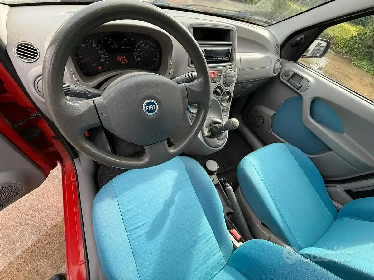 Usata Fiat Panda Dynamic 60 CV (44 kW) 2005 Rosso Utilitaria