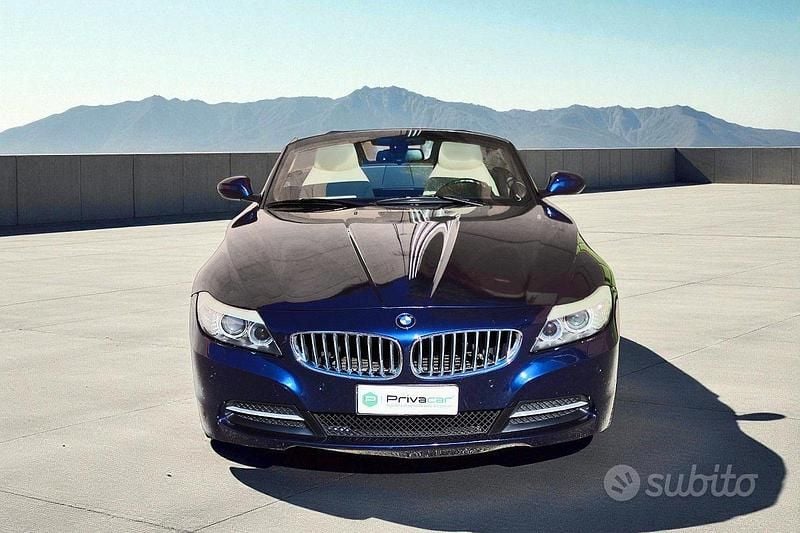 Usata BMW Z4 Efficient Dynamics 204 CV (150 kW) 2010 Blu Cabrio