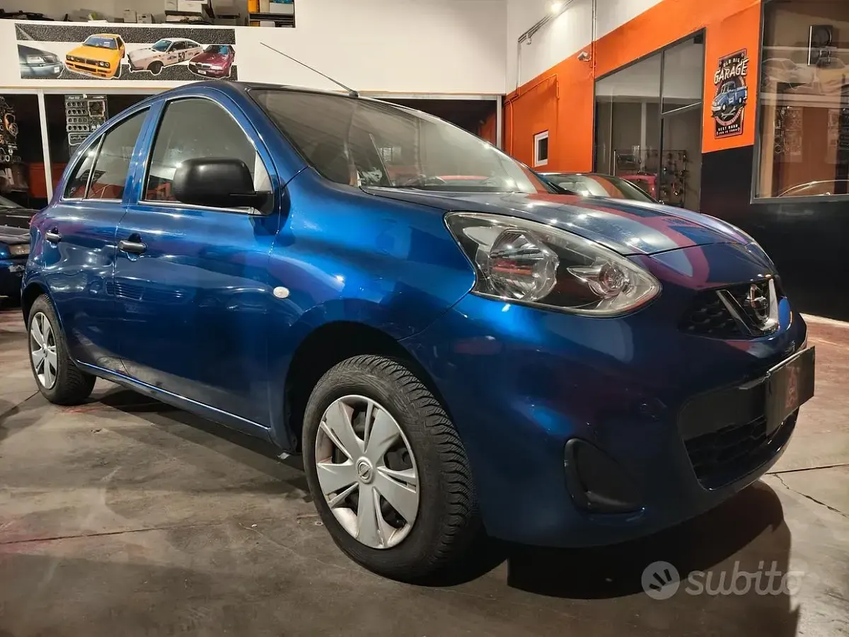 Usata Nissan Micra Tekna 80 CV (58 kW) 2015 Blu Utilitaria