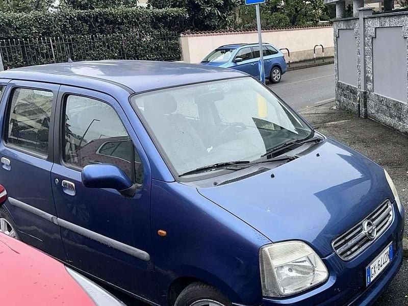 Usata Opel Agila Comfort 58 CV (42 kW) 2003 Blu/azzurro Utilitaria