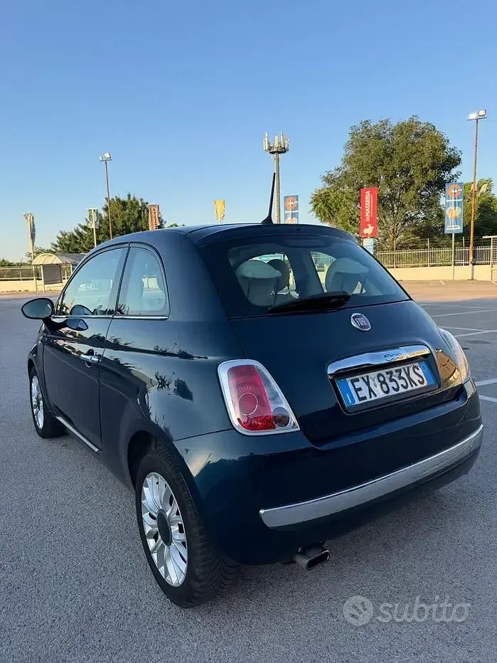 Usata Fiat 500 Lounge 95 CV (69 kW) 2015 Bluazzurro Berlina