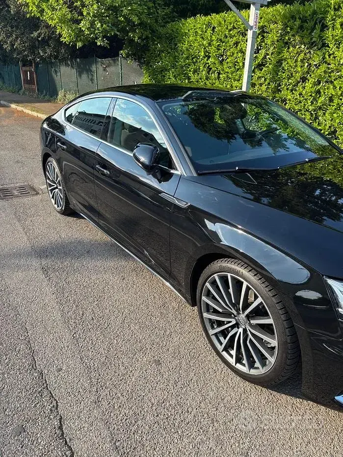 Usata Audi A5 170 CV (125 kW) 2020 Nero Coupé