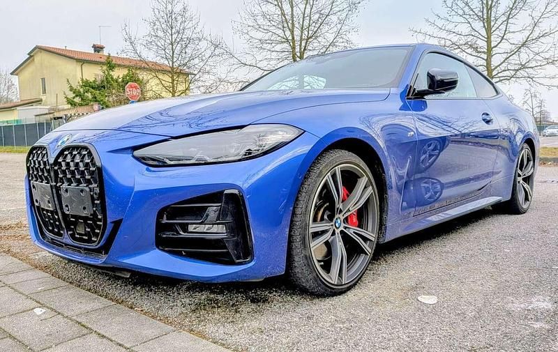 Usata BMW 420 Coupé M Sport 190 CV (139 kW) 2021 Blu/azzurro Coupé