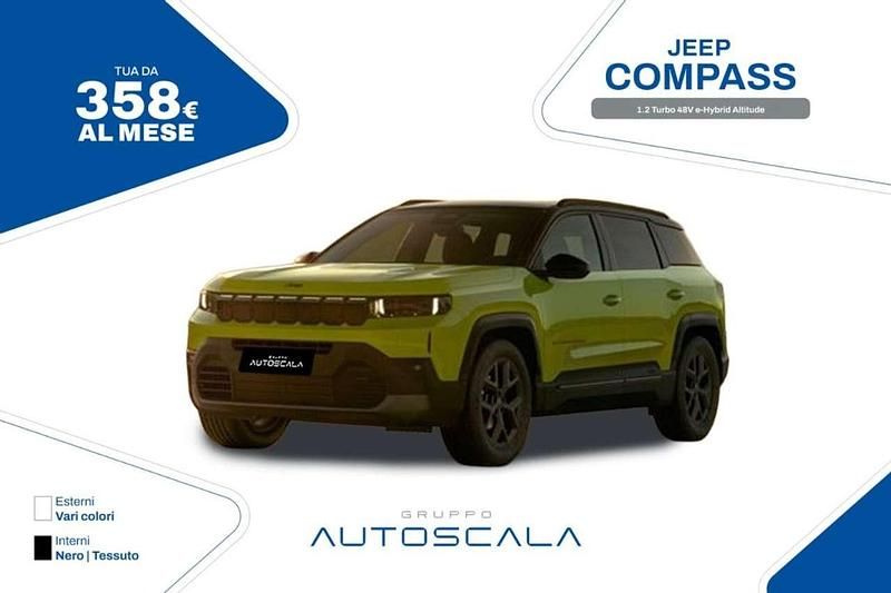 Nuova Jeep Compass Altitude 136 CV (100 kW) 2026 Vari colori SUV