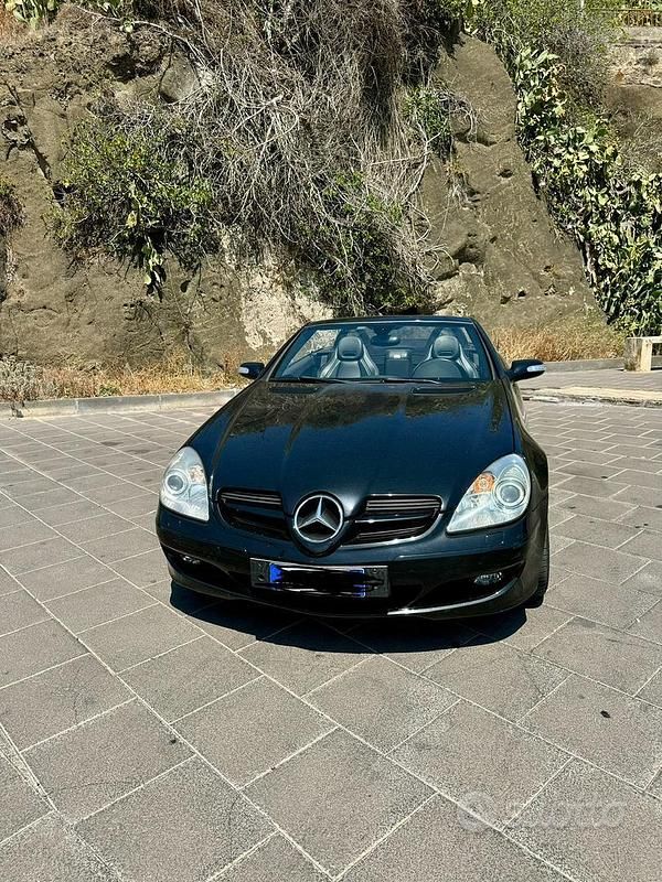Usata Mercedes SLK200 2006 Nero Cabrio