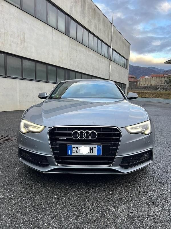 Usata Audi A5 Sportback S-Line 190 CV (139 kW) 2015 Argento Utilitaria