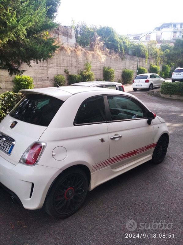 Usata Abarth 500 160 CV (117 kW) 2009 Bianco Utilitaria