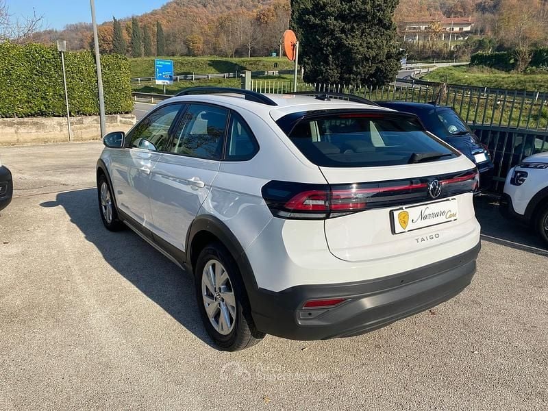 Usata VW Taigo Life 95 CV (69 kW) 2022 Bianco SUV