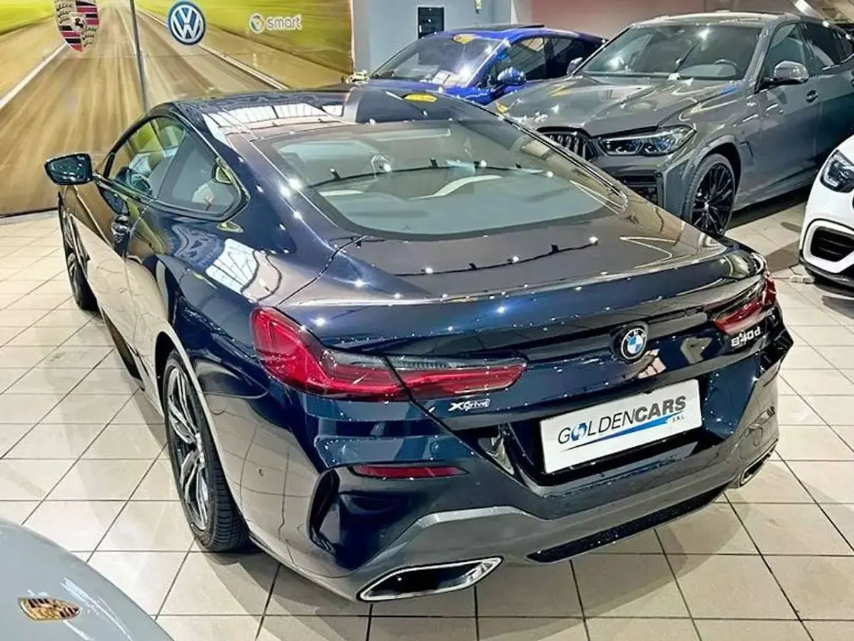 Usata BMW 840 Coupé M Sport 320 CV (235 kW) 2020 Blu/azzurro Coupé