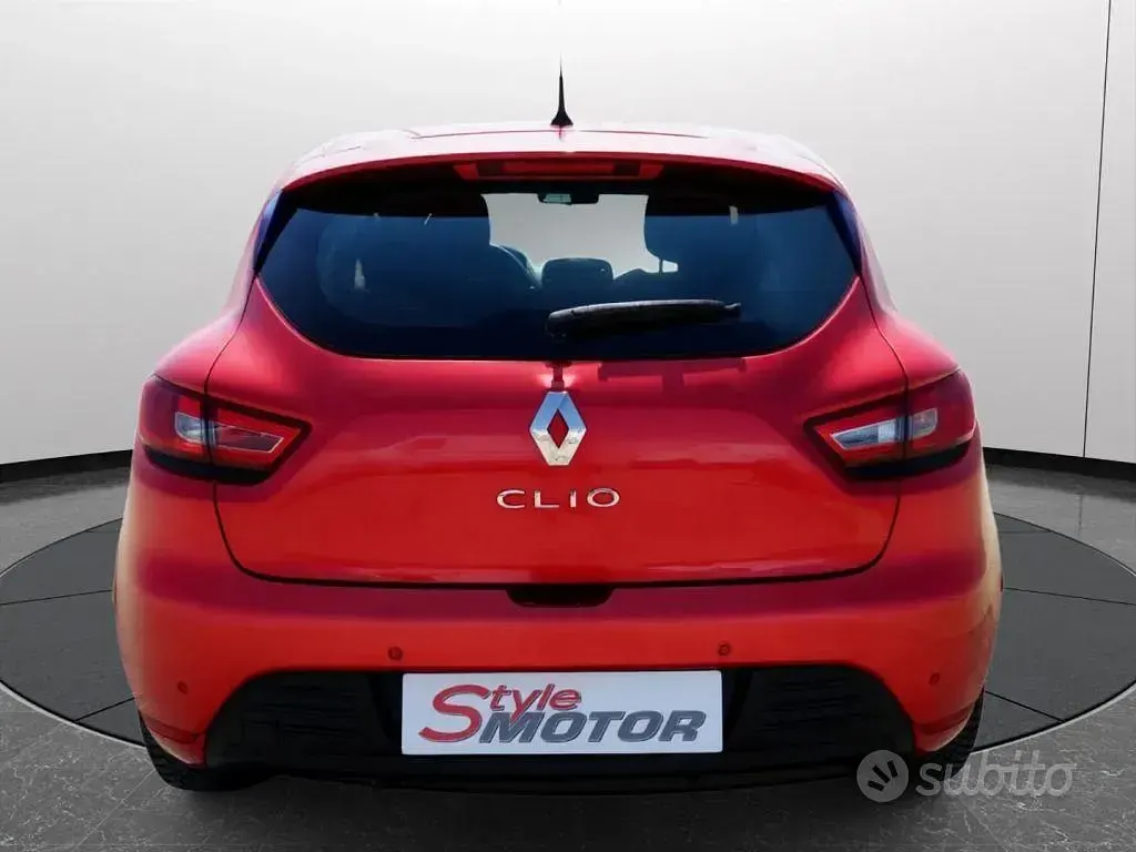Usata Renault Clio IV Zen 75 CV (55 kW) 2017 Rosso Berlina