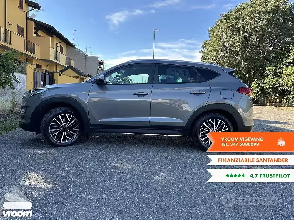 Usata Hyundai Tucson 136 CV (100 kW) 2019 Grigio SUV