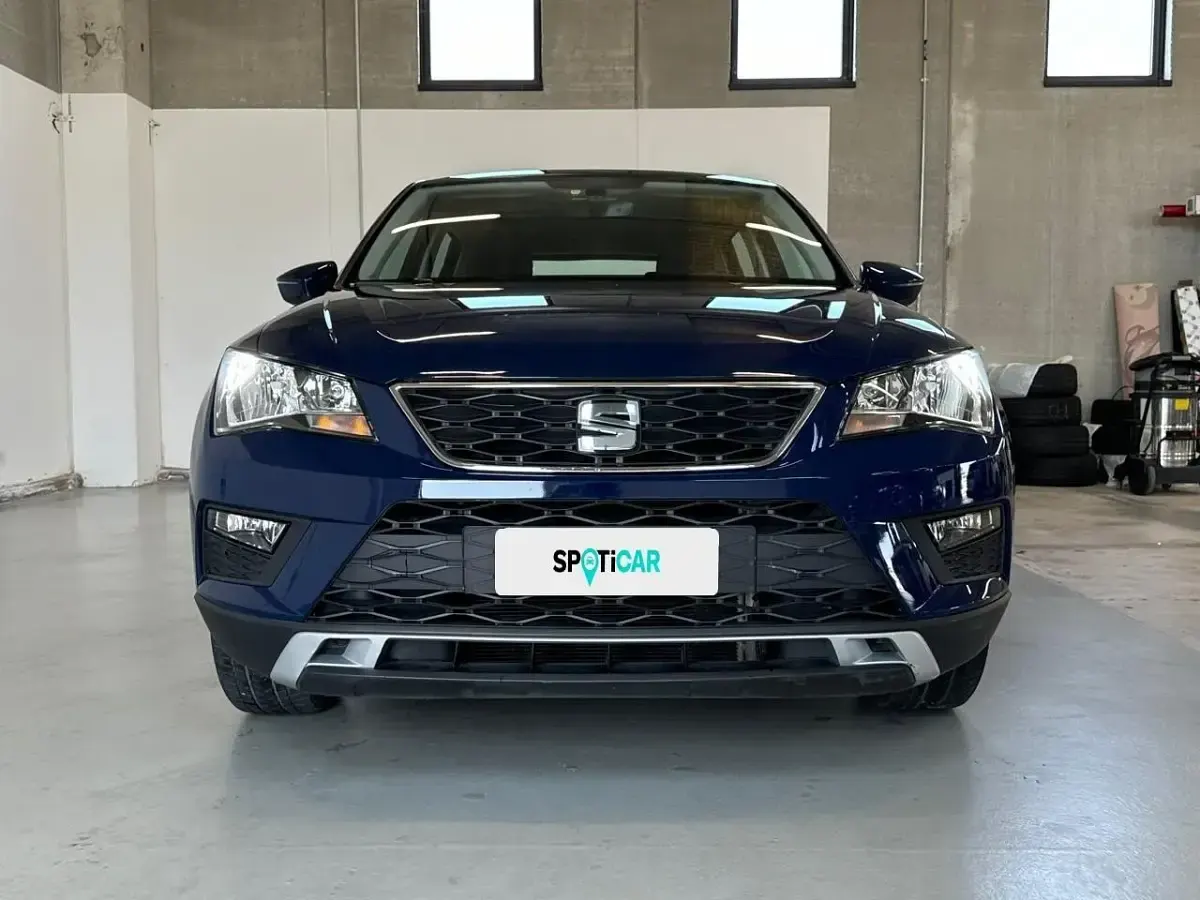 Usata Seat Ateca Style 150 CV (110 kW) 2017 Blu SUV
