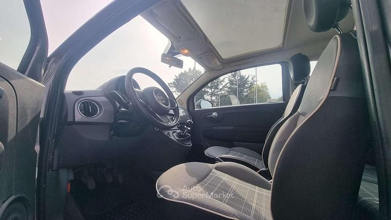 Usata Fiat 500 Lounge 69 CV (50 kW) 2017 Gray Utilitaria