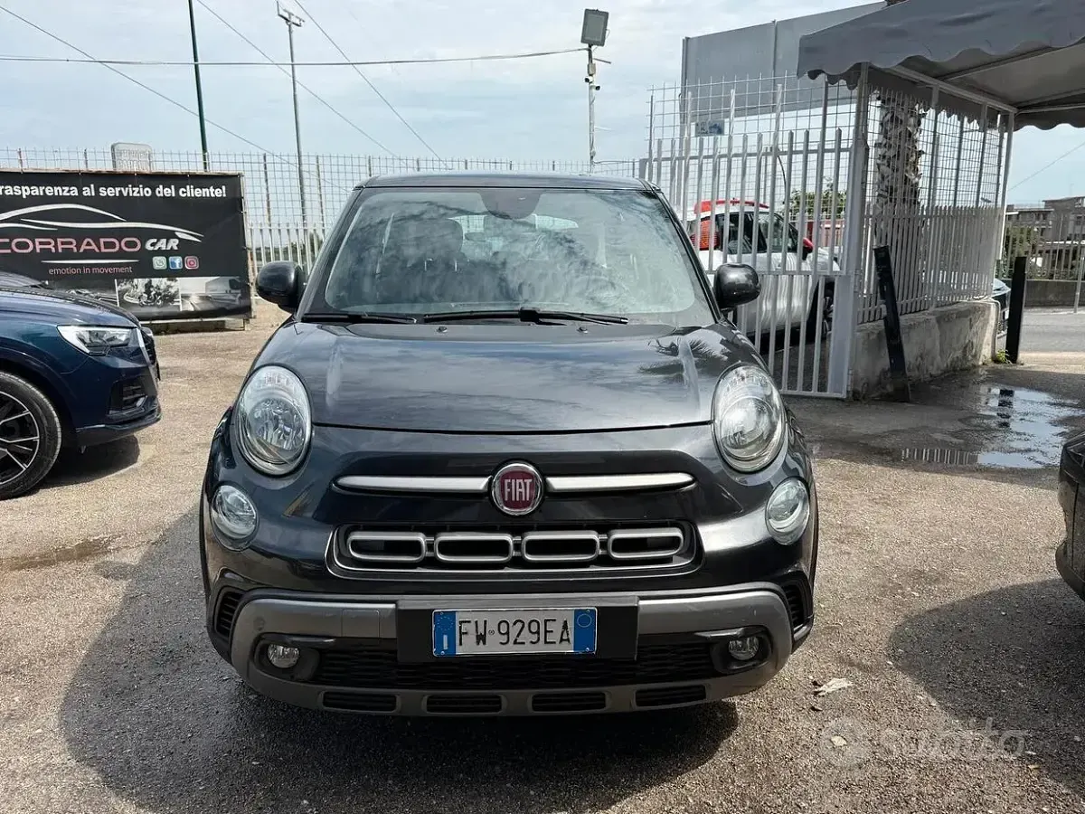 Usata Fiat 500L Cross 95 CV (69 kW) 2019 Grigio Monovolume