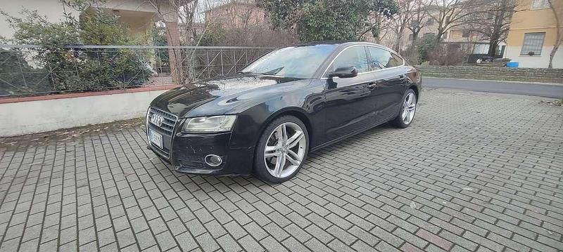 Usata Audi A5 Sportback Ambiente 190 CV (139 kW) 2011 Nero Utilitaria