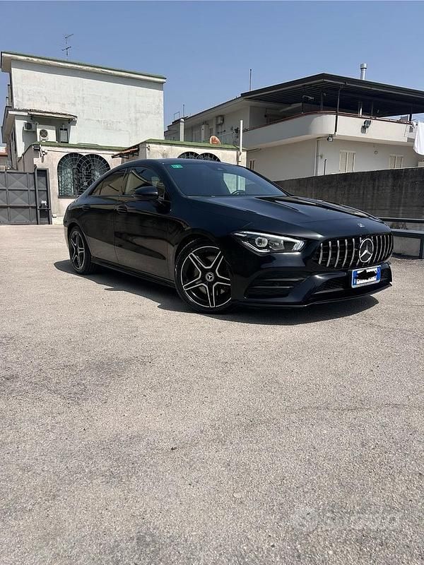 Usata Mercedes CLA200 AMG line 150 CV (110 kW) 2022 Nero Coupé