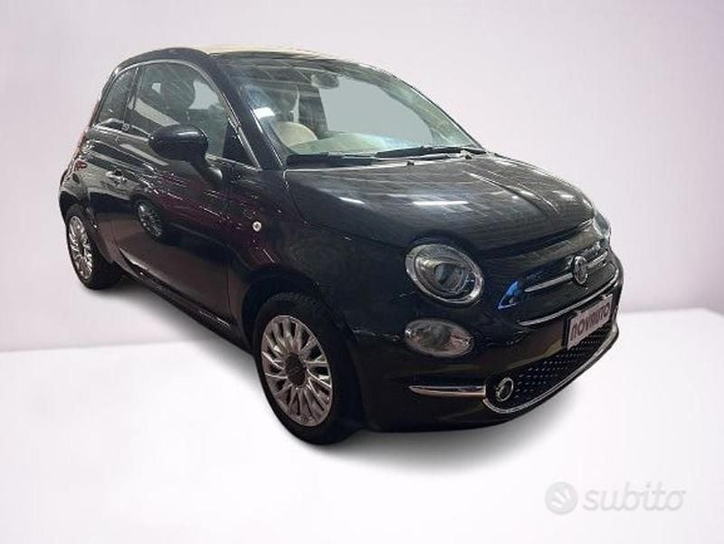 Usata Fiat 500C 69 CV (50 kW) 2017 Blu Cabrio