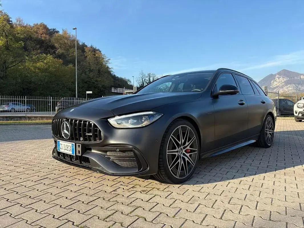 Usata Mercedes C43 AMG Premium Plus 408 CV (300 kW) 2024 Grigio Station wagon