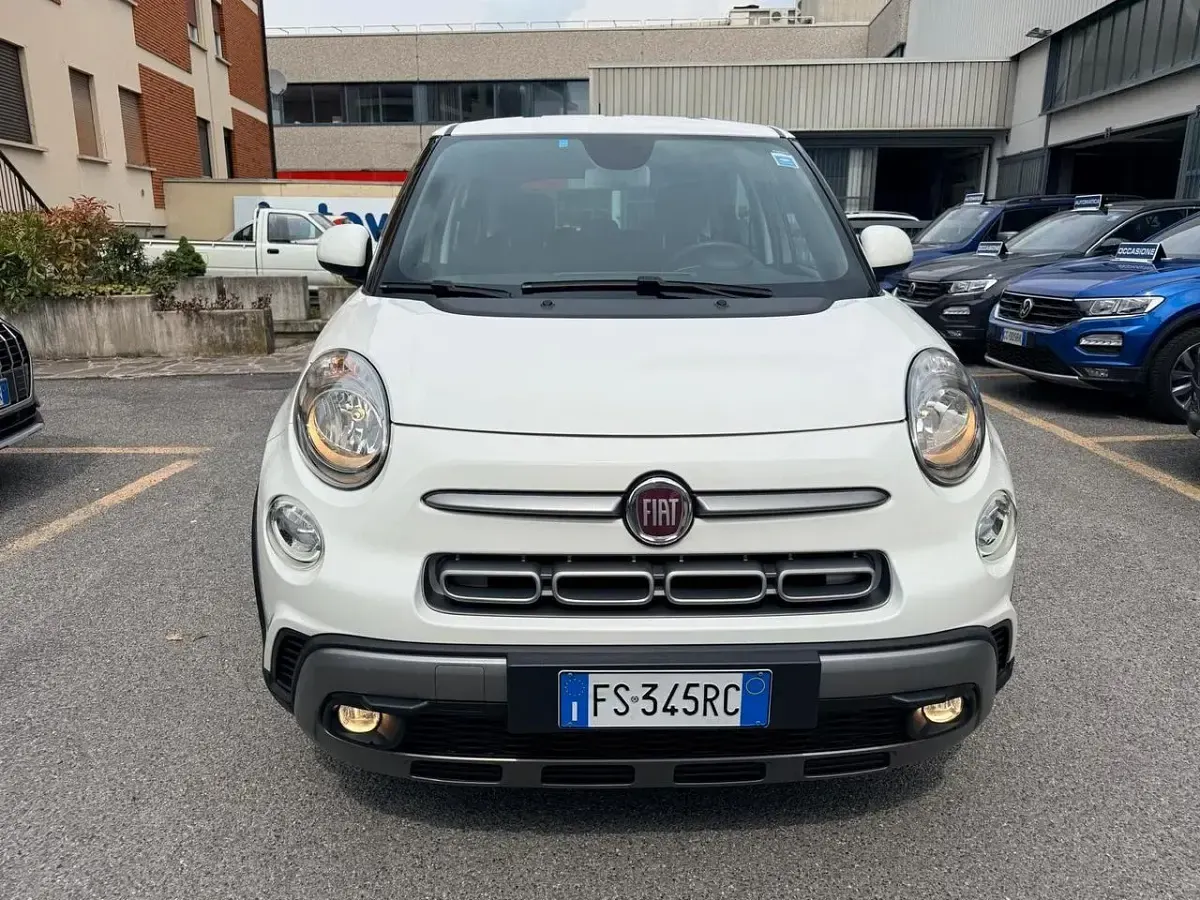 Usata Fiat 500L Cross 95 CV (69 kW) 2018 Bianco Monovolume
