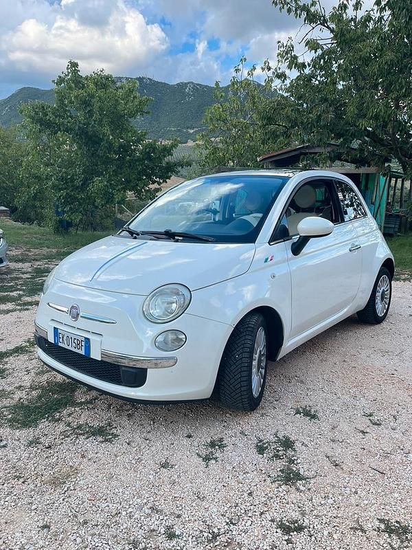 Usata Fiat 500 95 CV (69 kW) 2011 Bianco Utilitaria