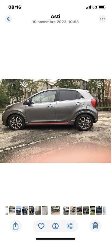 Occasion Kia Picanto GT-Line 67 ch (49 kW) 2021 Gris Citadine