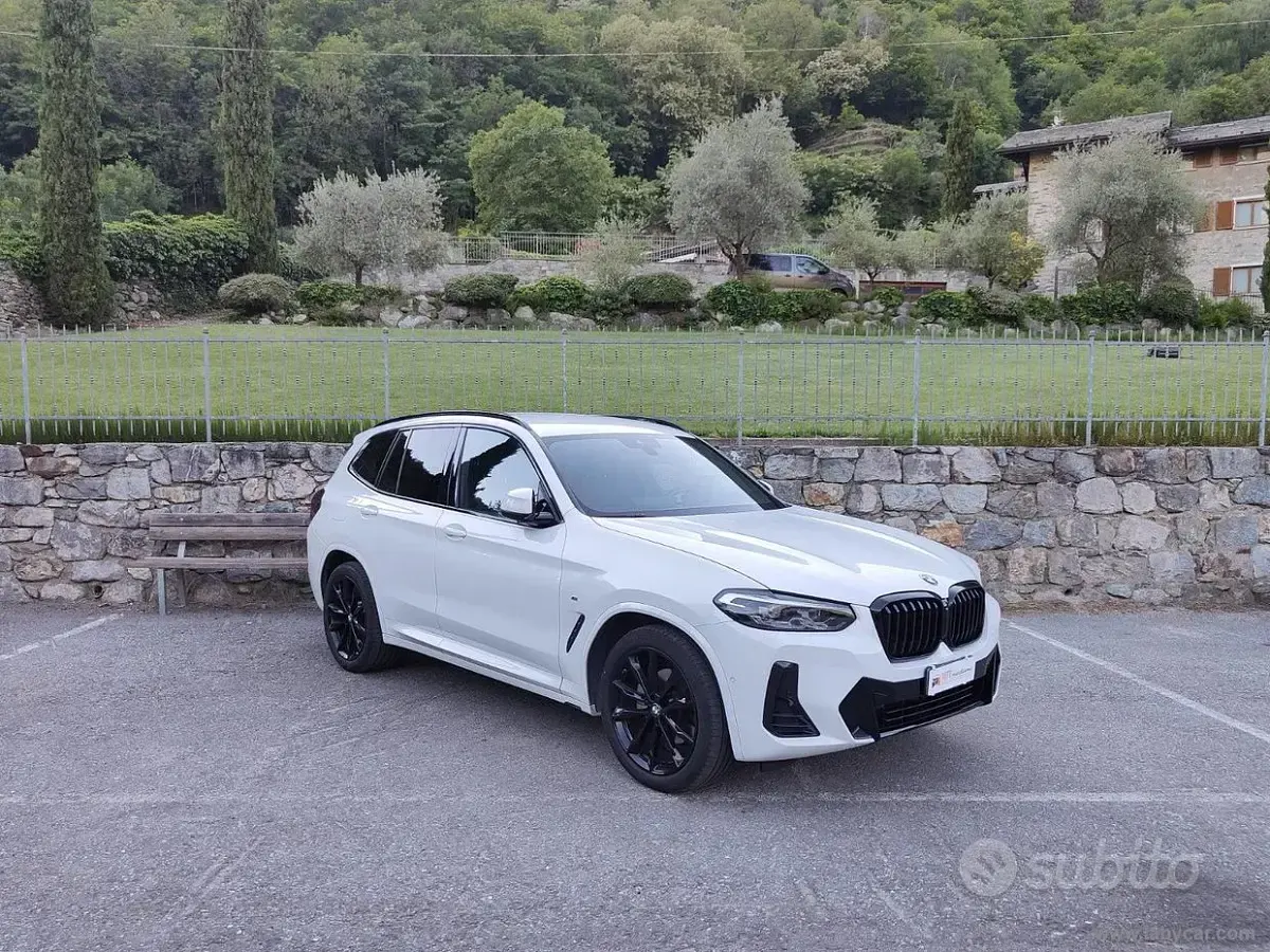 Usata BMW X3 M Sport 190 CV (139 kW) 2024 Bianco SUV