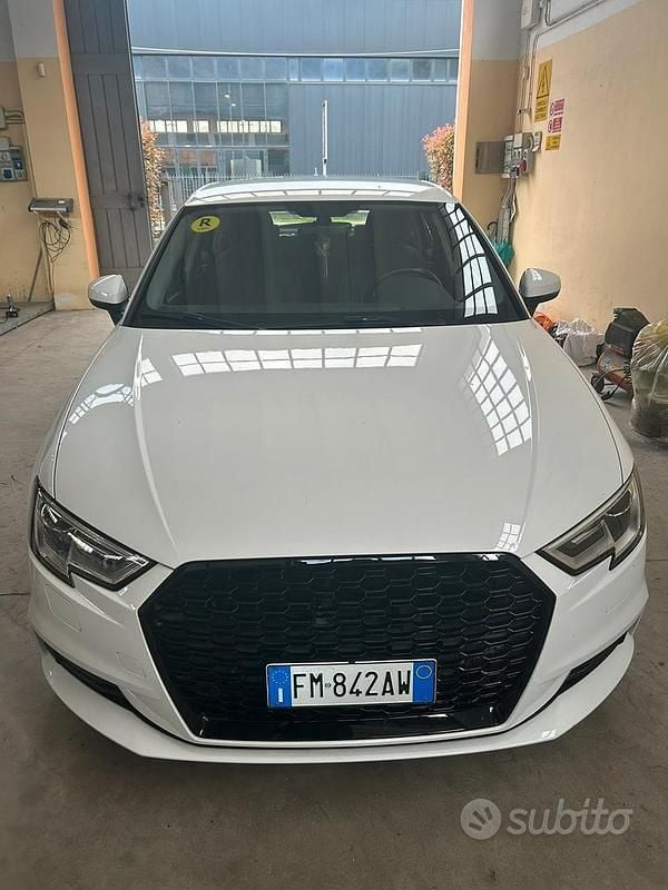 Usata Audi A3 Sportback 184 CV (135 kW) 2017 Bianco Utilitaria