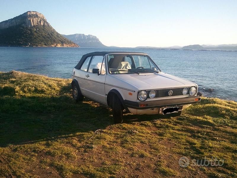 Usata VW Golf Cabriolet 54 CV (39 kW) 1984 Bianco Cabrio