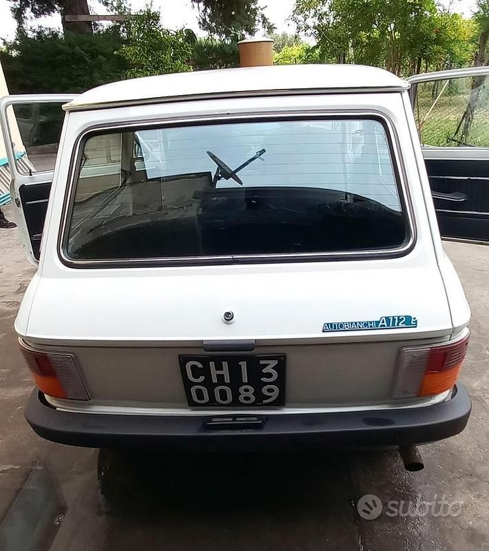 Usata Autobianchi A112 1970 Bianco Utilitaria