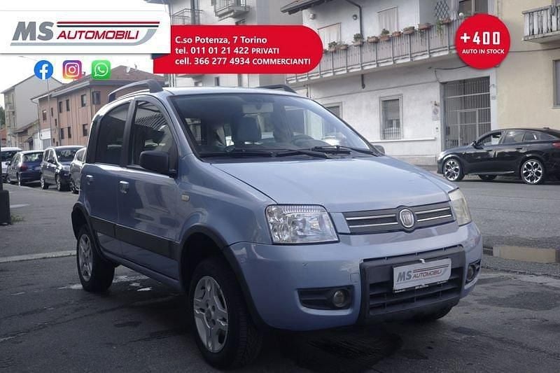 Azzurro Usata 2007 Fiat Panda 4x4 Cross Due volumi | 3900 € (Super prezzo) - Immagine 1/4