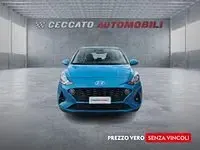 Usata Hyundai i10 Prime 67 CV (49 kW) 2022 Blu Utilitaria