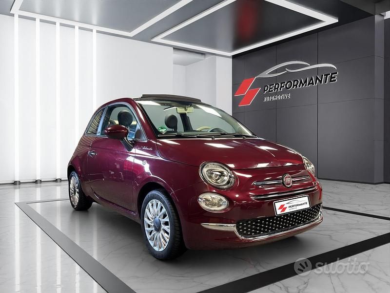 Usata Fiat 500C Dolcevita 70 CV (51 kW) 2021 Verde Cabrio