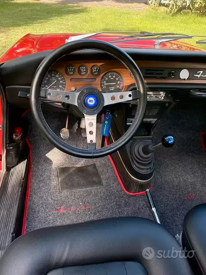 Usata Lancia Fulvia 100 CV (73 kW) 1970 Rosso Coupé