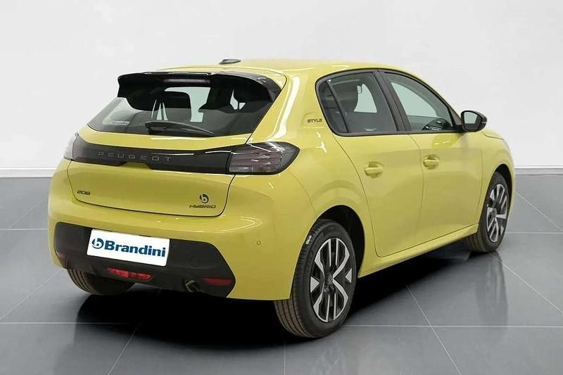 Nuova Peugeot 208 Style 101 CV (74 kW) 2025 Giallo agueda Utilitaria