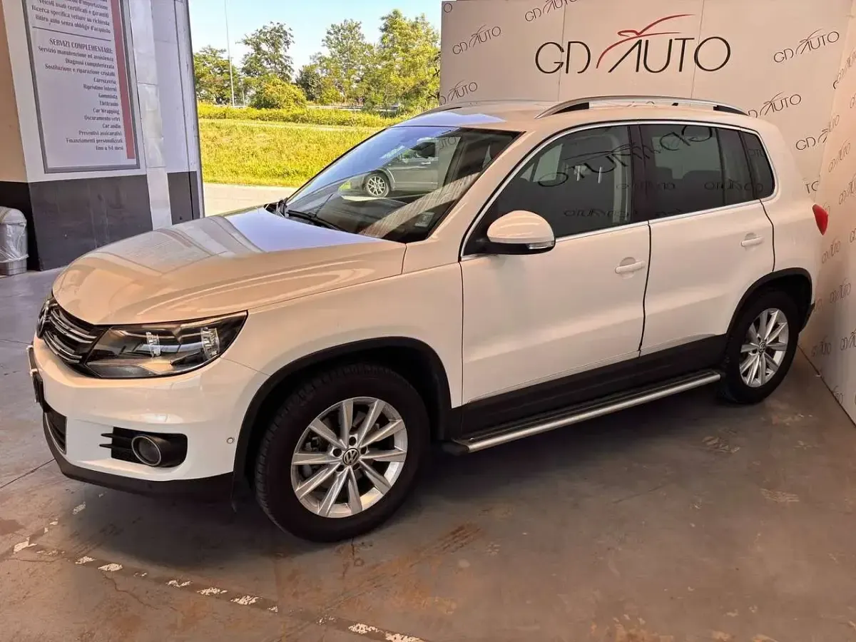 Usata VW Tiguan Sport 110 CV (80 kW) 2013 Bianco SUV