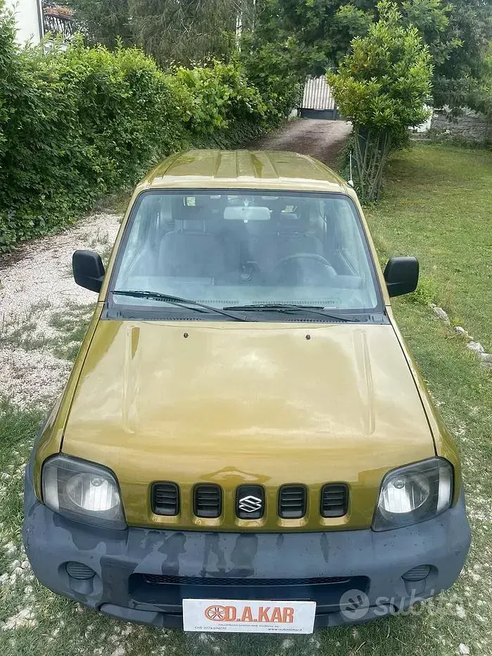 Usata Suzuki Jimny 80 CV (58 kW) 2002 Verde SUV