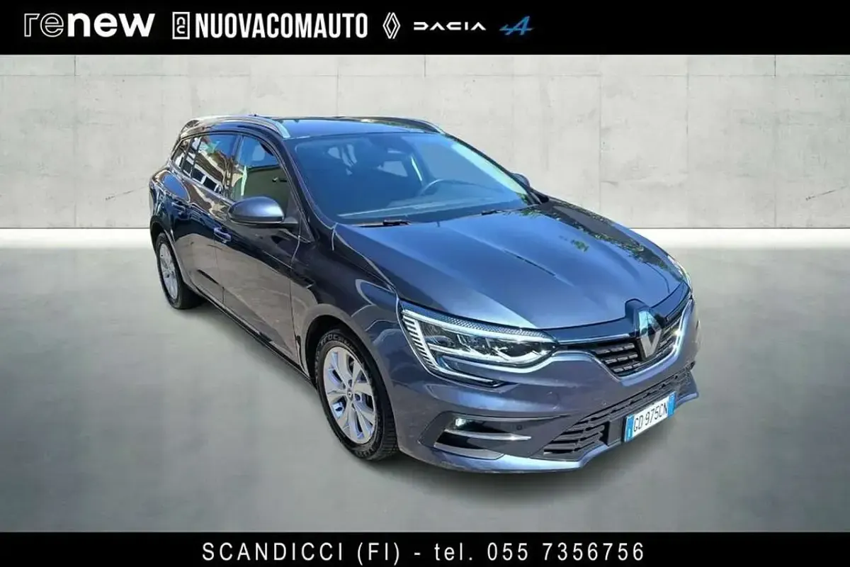 Usata Renault Mégane GrandTour Business 140 CV (102 kW) 2021 Grigio Station wagon