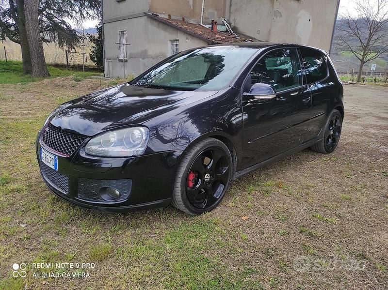 Usata VW Golf V GTI 200 CV (147 kW) 2007 Nero Berlina