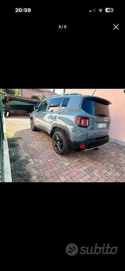 Usata Jeep Renegade 140 CV (102 kW) 2015 Grigio SUV