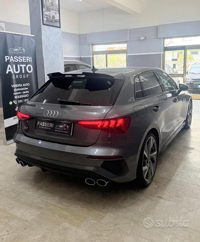Usata Audi S3 S-Line 310 CV (228 kW) 2022 Nero Berlina