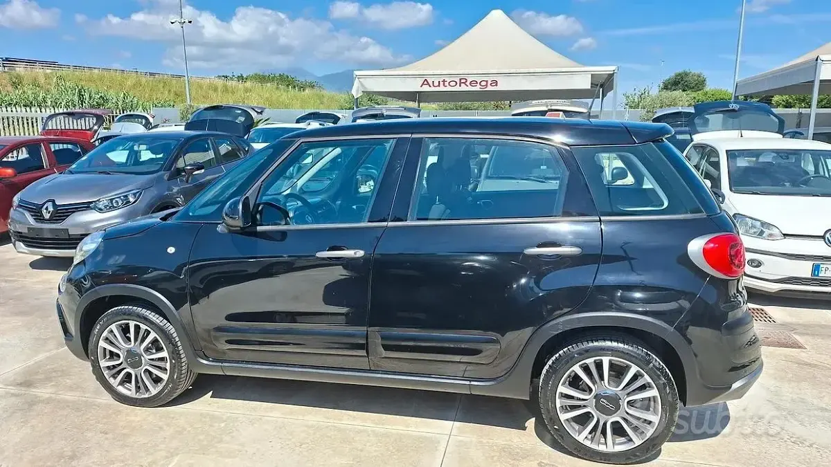 Usata Fiat 500L Cross 120 CV (88 kW) 2019 Nero Monovolume