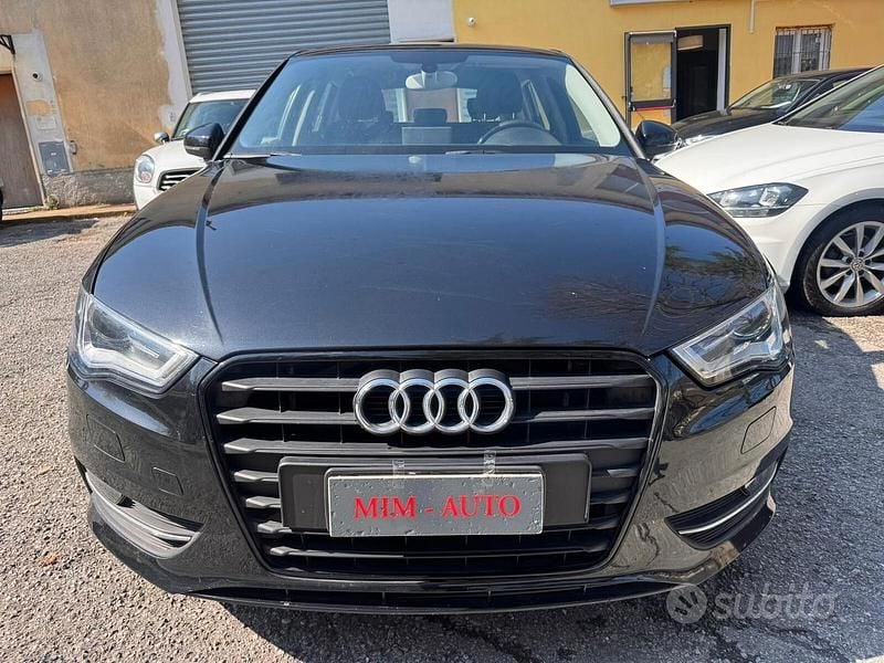 Usata Audi A3 Ambition 105 CV (77 kW) 2014 Nero Berlina