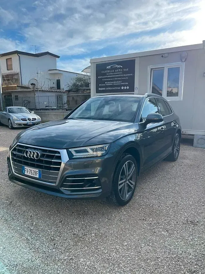 Usata Audi Q5 S-line plus 190 CV (139 kW) 2019 Grigio SUV