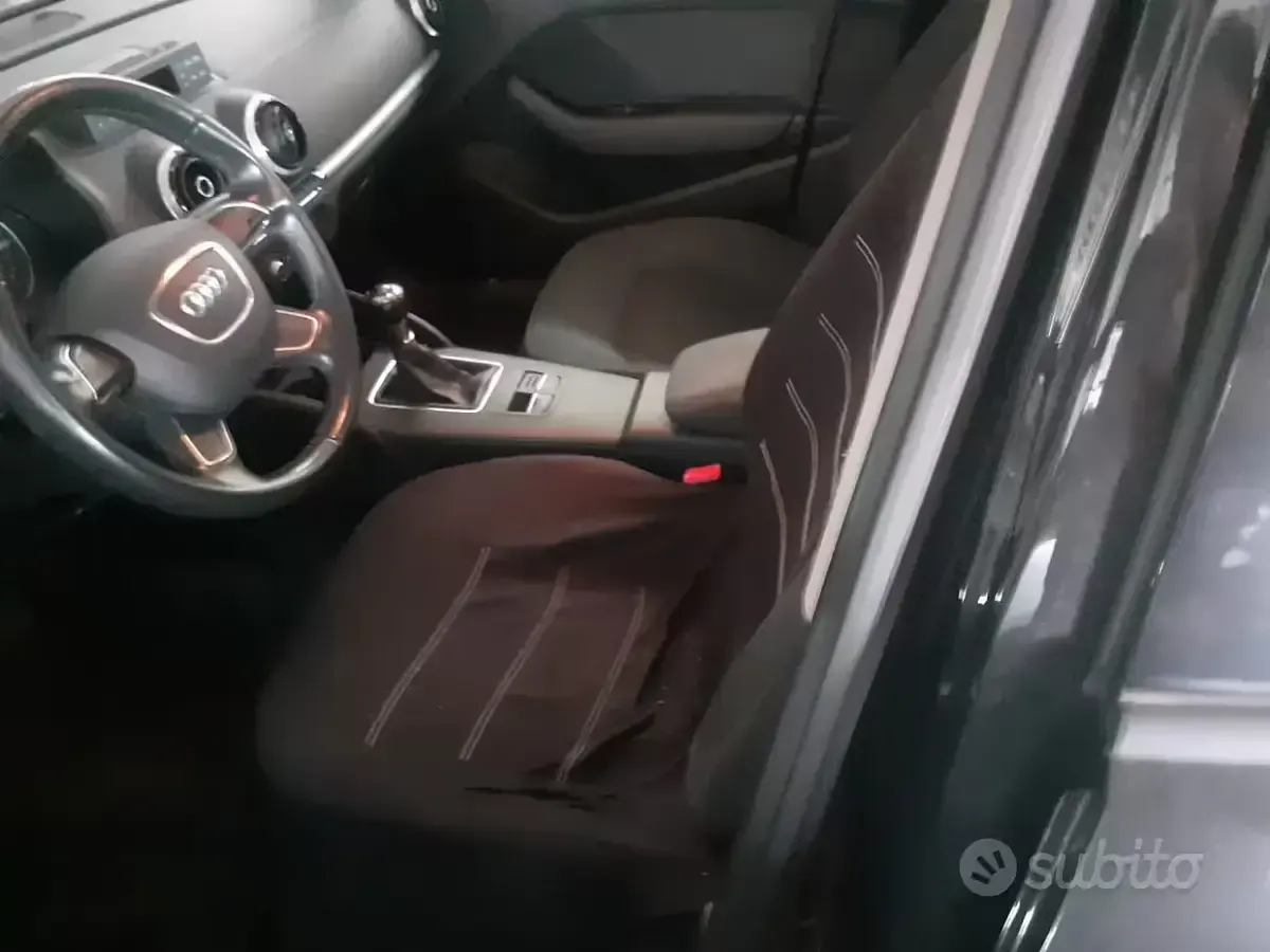 Usata Audi A3 Ambition 105 CV (77 kW) 2014 Nero Berlina