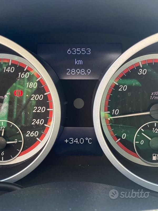 Usata Mercedes SLK200 Edition 1 2007 Nero Cabrio