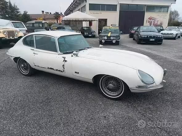 Usata Jaguar E-Type 1960 Bianco Coupé