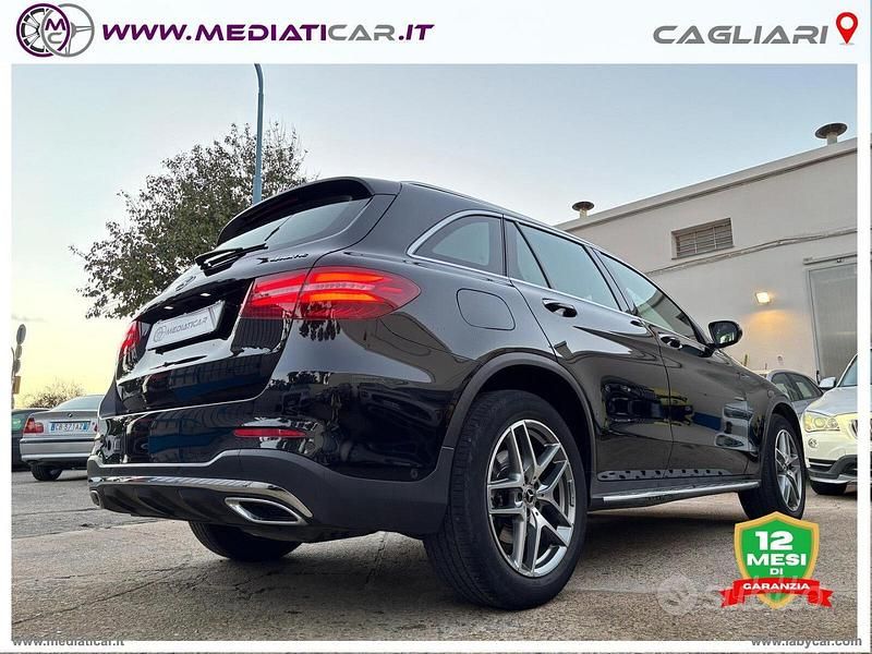 Usata Mercedes GLC250 Premium 210 CV (154 kW) 2018 Nero SUV